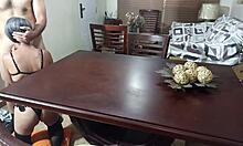 suck stepbro's cock kneeling doggy standing till milk explodes everywhere