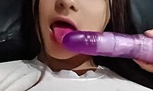 hot wife rides huge cock raw in missionary big creampie finish