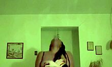 after work, amateur ebony coworker bends over for interracial doggystyle then rides cowgirl hard