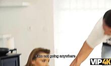 perverted father-in-law, why are you making this pretty teen girlfriend suck your old cock?