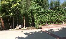 hey 😏 lustful 18yo stepdaughter haileey james ready for outdoor fun with daddy? 😈