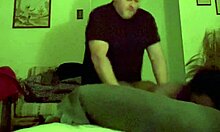 after work, amateur ebony coworker bends over for interracial doggystyle then rides cowgirl hard