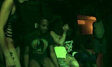 helena price and luci take huge bbc bareback at adult theater while husbands watch voyeurs jerk!!