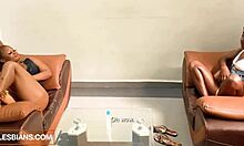 damn these horny ebony roommates rub pussies lick clits and squirt everywhere