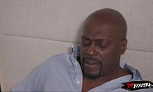 your petite blonde stepdaughter bends over begging for stepdad's big black cock doggystyle