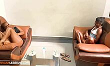 damn these horny ebony roommates rub pussies lick clits and squirt everywhere