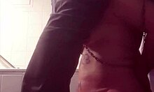 slave, take this piss shower then suck my cock humiliated