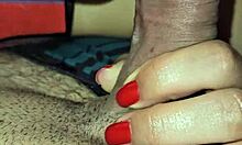 Oiled latina milf big ass mommy squirts on dildo craving monster cock jump