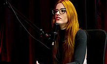 ruiva bella swings wild at puteiro cuckold hubby watches black cock stretch her!