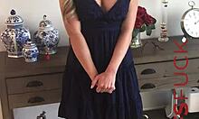 ellie lilly you horny busty blonde ready to strip tits and pussy for this casting?