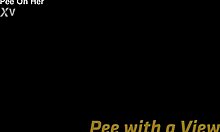 Czech Anal Piss Slut Gulps Addictive Pee