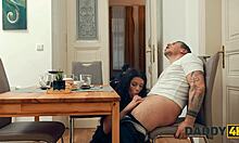 My Slutty GF Fucks My Stepdad Behind My Back