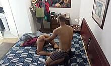 Sexy tattooed stepsister scenes deliver top Spanish homemade wife action