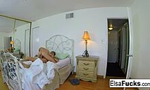 elsa jean wakes trembling with desire for that deep creampie flooding her tight teen bliss