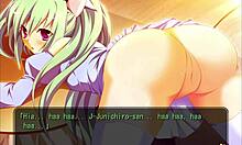 Catgirl girlfriend plays president game part 2 hentai