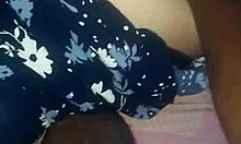 stepdad gropes and fucks sexy caribbean alone at home