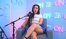 she starts as virgin newbie but ends up slut for 4 BLACK GUYS COCKS