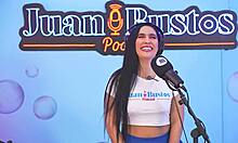 she starts as virgin newbie but ends up slut for 4 BLACK GUYS COCKS