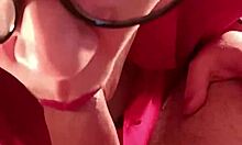 COCK-LOVING BITCH SUCKS SLOPPILY!