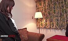 miu suzuhara's wild JAV deepthroat sucks Japanese cock at home experience