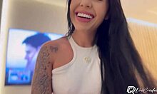 Movie night? rode his tasty cock instead 🍿🍆