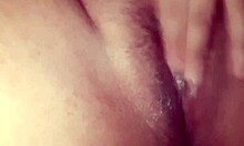 horny teen's wet pussy makes him cum hard