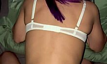 boyfriend's buddy sneaks in bathroom pounds my curvy latina ass asleep then facial blasts