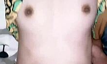 Pregnant Young Mom Gets Creampied by Coworker in Bedroom