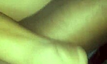 stepdad gropes and fucks sexy caribbean alone at home