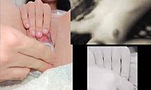 Petite Babe's Heart Pounds Masturbating To Lesbian Sex Heat