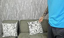 stepmom's throat fingered hard until she gags wildly