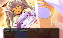 Catgirl girlfriend plays president game part 2 hentai