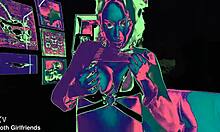 how does blonde goth girlfriend madi blaze deliver that wet deepthroat blowjob?