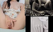 Petite Babe's Heart Pounds Masturbating To Lesbian Sex Heat