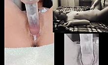 Petite Babe's Heart Pounds Masturbating To Lesbian Sex Heat