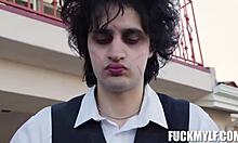 EDWARD'S STEP MOM JESSICA AND ANNIE DELIVER HOT PETITE MILF THREESOME SURPRISE BLOWJOB AND BIG TITS FUN!