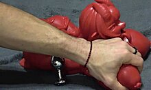 Damn those two demons facing off, I slurped cum dripping from her fuck doll's mouth!