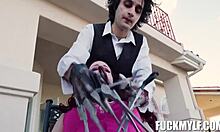 EDWARD'S STEP MOM JESSICA AND ANNIE DELIVER HOT PETITE MILF THREESOME SURPRISE BLOWJOB AND BIG TITS FUN!