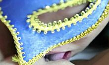 น้องนิว sucks cock then gets pussy eaten raw