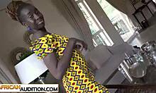 ever seen a stunning african teen crystal take massive cock post-casting fuck?