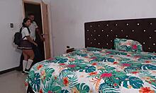 oh no step-mom caught us fucking after school now she wants in on the action!