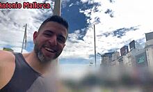 Argentinian fitness babe michelle picked up on street for quick monster cock fuck