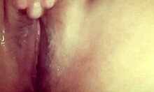 Girlfriend uses my toy in her pussy till she cums hard!