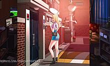 i fuck my hot blonde friend deepthroat style and cumshot creampie her shaved hood pussy