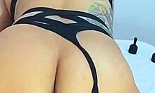 brunette housewife fucks dildo hard until squirting orgasms