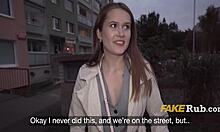 Picked Up Dtf Petite Euro For Outdoor Cash Fuck