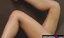 stunning ebony teen strip those monster tits outdoors now