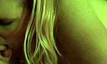 pov deepthroat blowjob builds to intriguing swallow finish