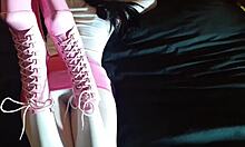 Laura xxx model, those 8-inch pink heels and white pantyhose makin you wanna fuck?