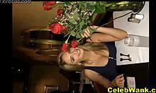 wanna see celebrity pussy oclock bouncing big tits with kate upton up close?